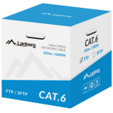 Couronne de câble Lanberg LCF6-11CU-0305-S, 305m
