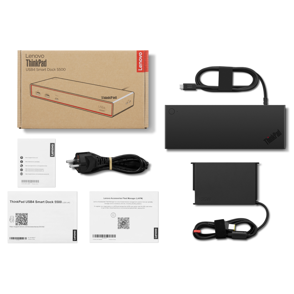 Docking Station Lenovo ThinkPad USB4 Dock 5000 (135W) - 40BC0135EU - photo 5