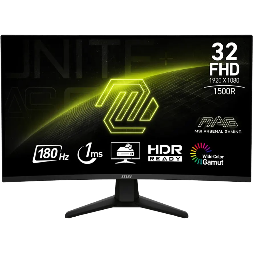 Monitor MSI 32" MAG 32C6 - 9S6-3DD41M-001