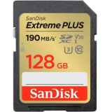 Memory Card 128GB SD SanDisk Extreme Plus (SDSDXWA-128G-GNCIN)