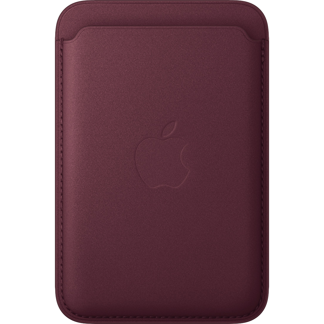 porte-cartes Apple iPhone FineWoven Wallet with MagSafe Burgundy (MK9H4) - MK9H4ZM/A
