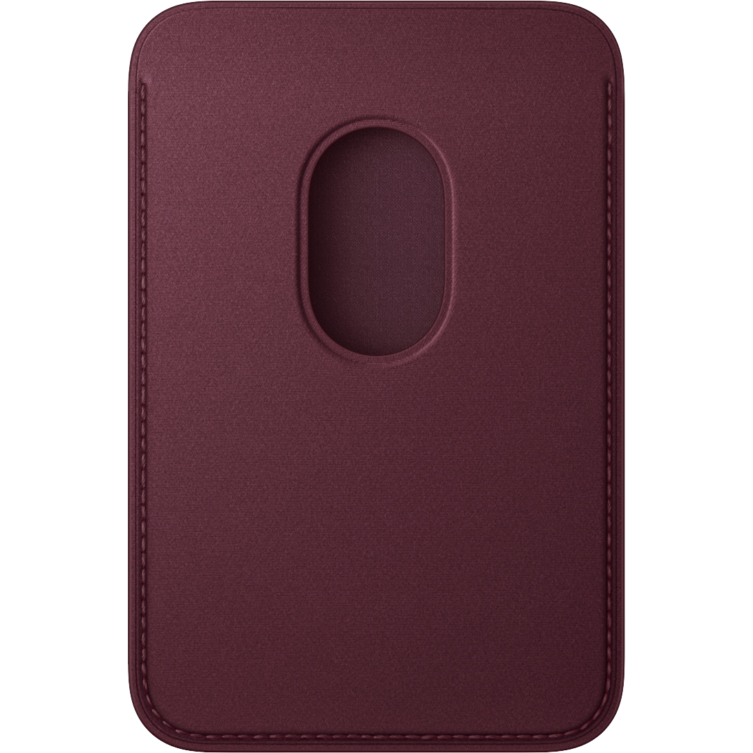 porte-cartes Apple iPhone FineWoven Wallet with MagSafe Burgundy (MK9H4) - MK9H4ZM/A - photo 2