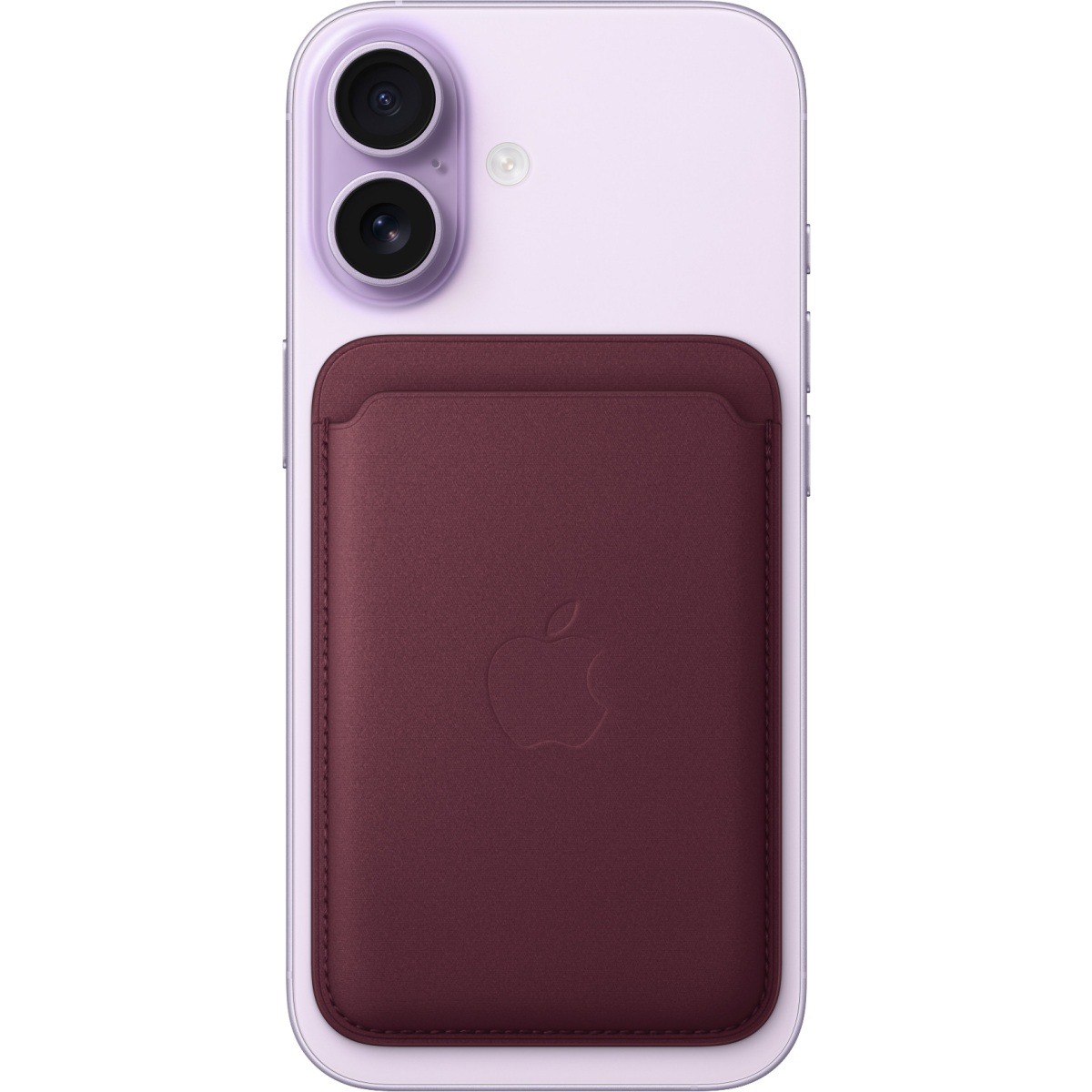 porte-cartes Apple iPhone FineWoven Wallet with MagSafe Burgundy (MK9H4) - MK9H4ZM/A - photo 3