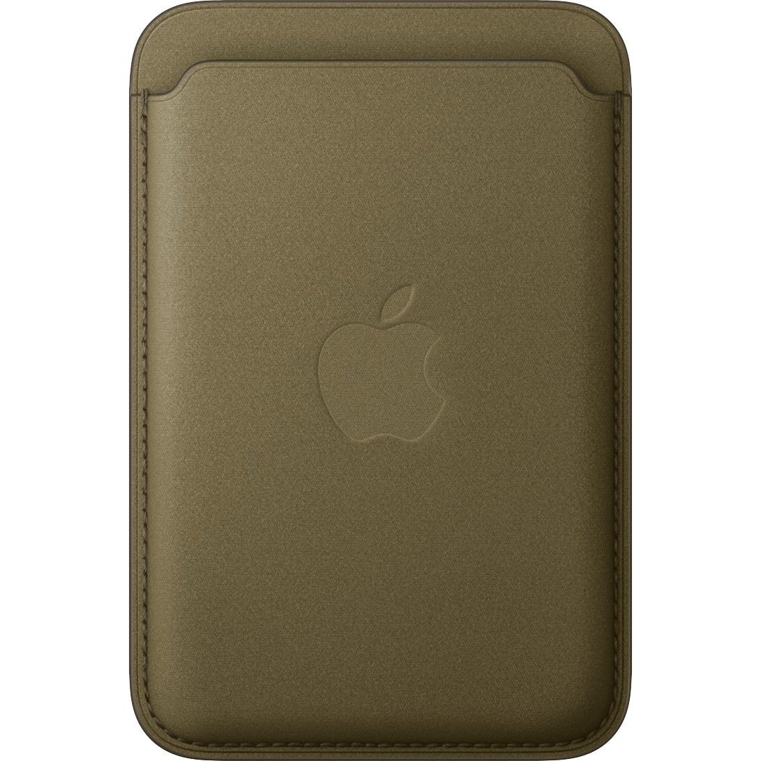 Porte-cartes Apple iPhone FineWoven Wallet with MagSafe Dark Olive (MK9K4) - MK9K4ZM/A