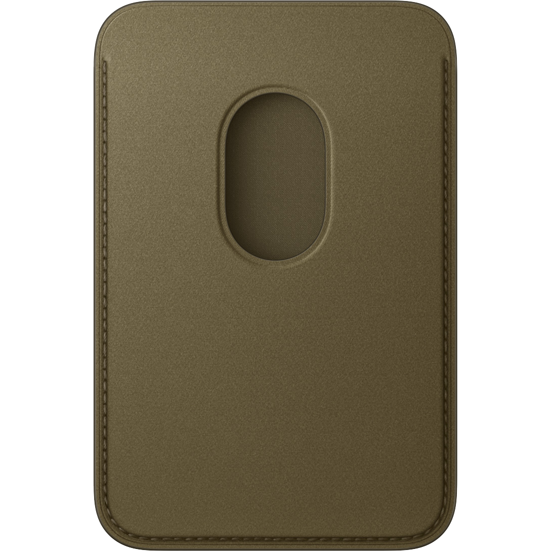 Porte-cartes Apple iPhone FineWoven Wallet with MagSafe Dark Olive (MK9K4) - MK9K4ZM/A - photo 2