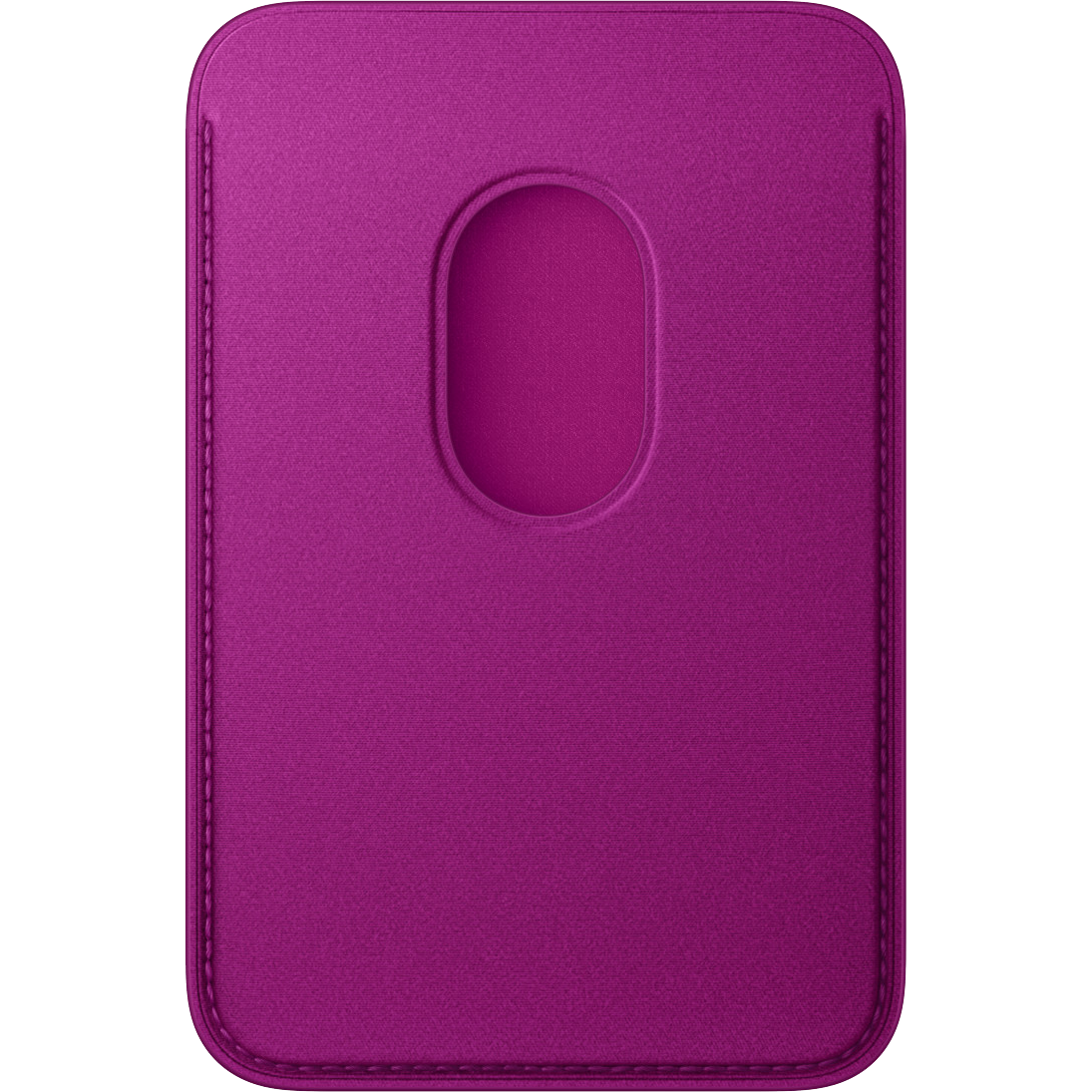 porte-cartes Apple iPhone FineWoven Wallet with MagSafe Magenta (MK9G4) - MK9G4ZM/A - photo 2