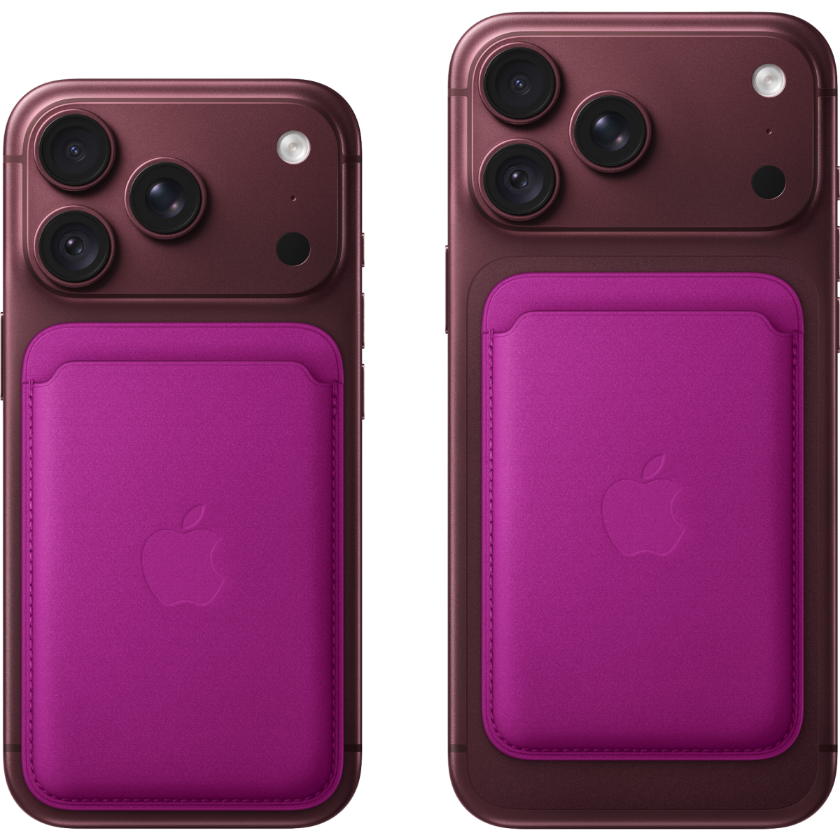 porte-cartes Apple iPhone FineWoven Wallet with MagSafe Magenta (MK9G4) - MK9G4ZM/A - photo 3