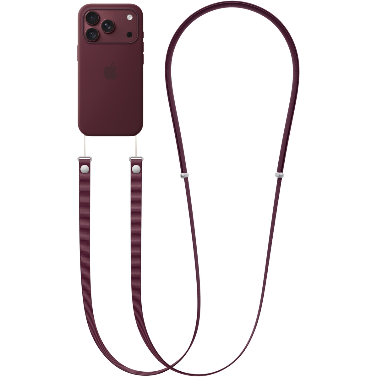 Bandoulière Apple Crossbody Strap Burgundy (MK974) - MK974ZM/A - photo 2