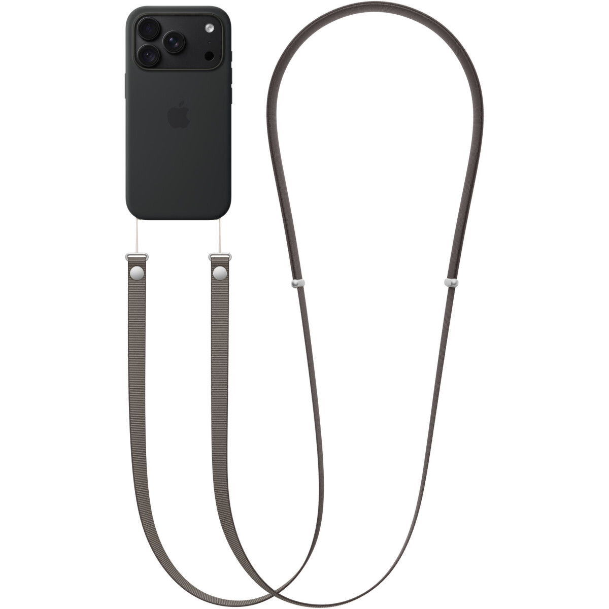 Bandoulière Apple Crossbody Strap Taupe (MK9E4) - MK9E4ZM/A - photo 2