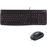 Keyboard + Mouse Logitech Desktop MK120 Black (920-002540)