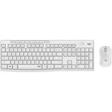 Keyboard + Mouse Logitech MK295 Silent Wireless Combo White (920-009820)