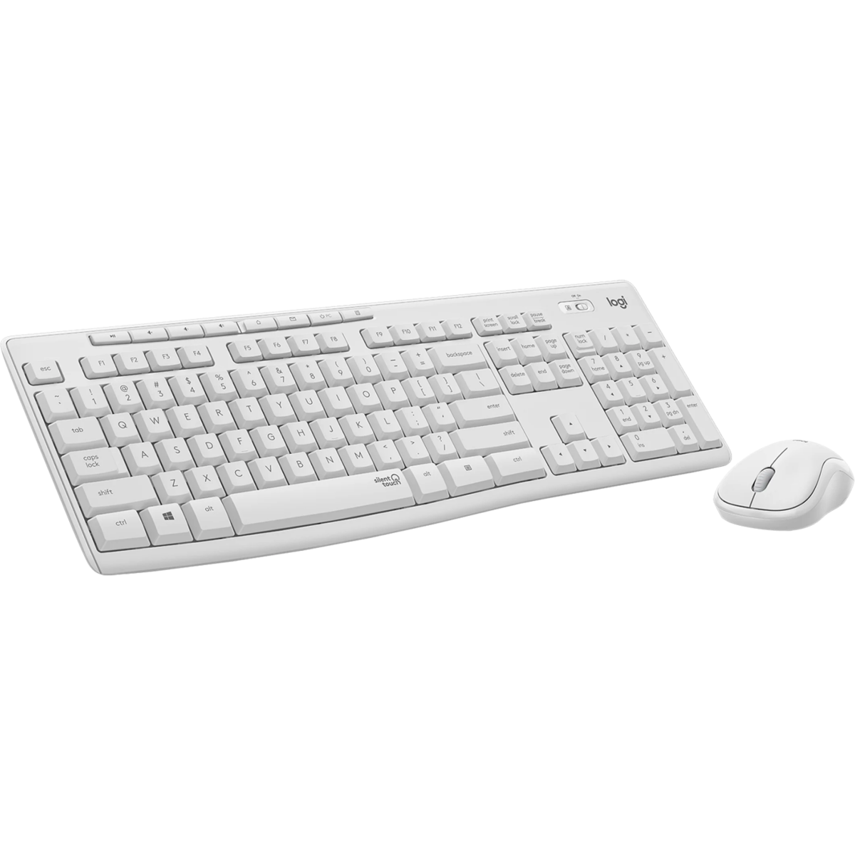 Keyboard + Mouse Logitech MK295 Silent Wireless Combo White (920-009820) - photo 3
