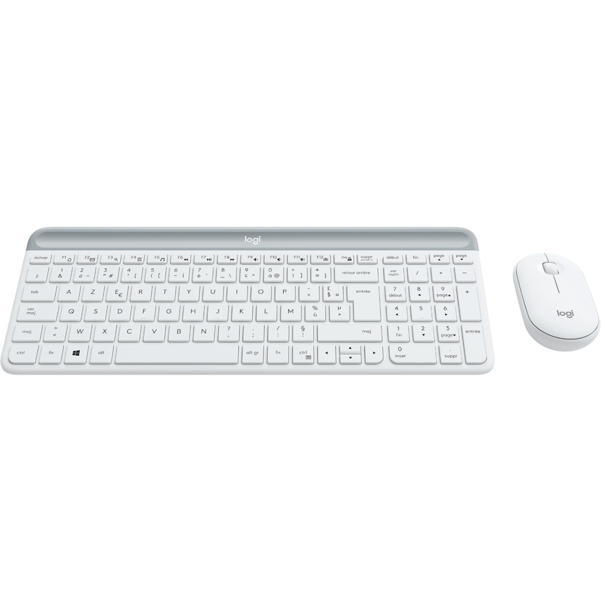 Keyboard + Mouse Logitech MK470 Slim Wireless Combo Black (920-009204/9180) - 920-009191 - photo 3