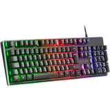 Keyboard + Mouse + Mouse Pad Mars Gaming MCPX RGB Black (MCPXB)