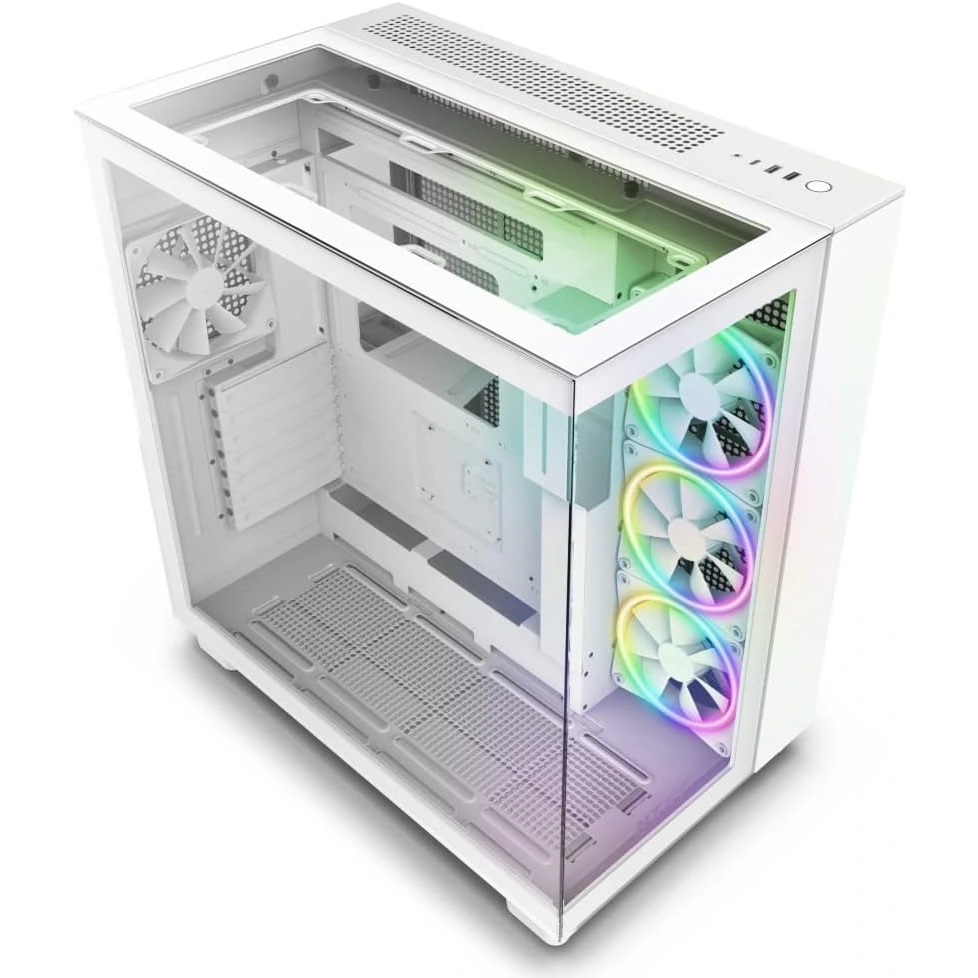 Boîtier NZXT H9 Elite RGB White - CM-H91EW-01