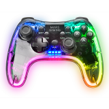 Gamepad Mars Gaming MGP-24 RGB Transparent (MGP24)