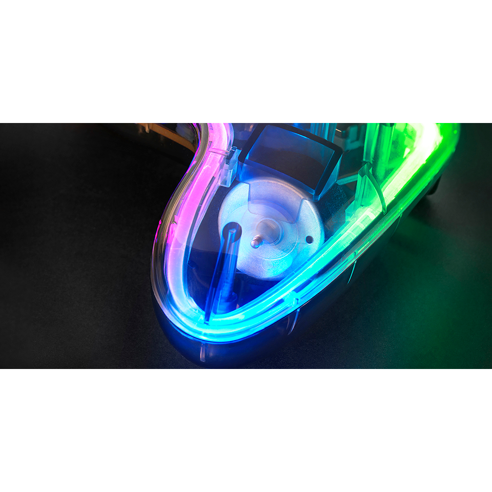 Gamepad Mars Gaming MGP-24 RGB Transparent - MGP24 - photo 6