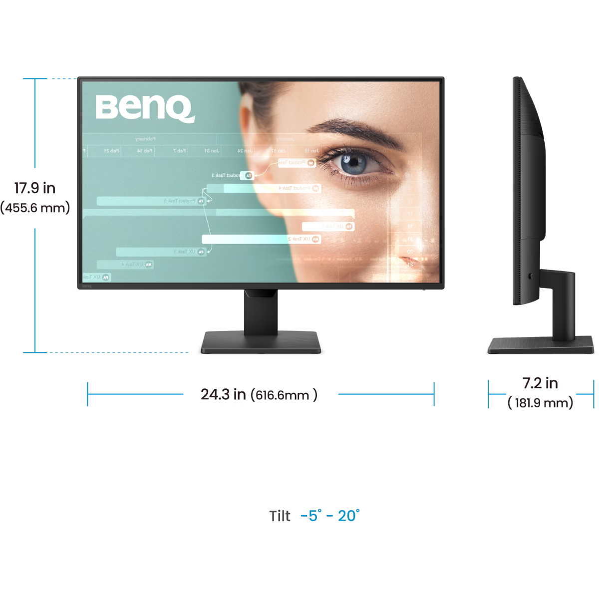 Monitor BenQ 27" GW2790P - photo 6