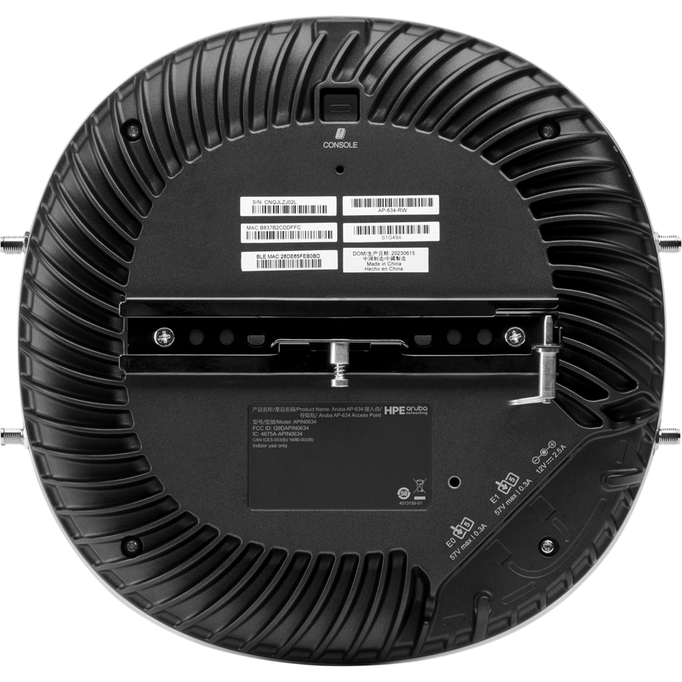 Wi-Fi Access Point HPE Aruba AP-634 (RW) Tri-radio - S1G49A - photo 2