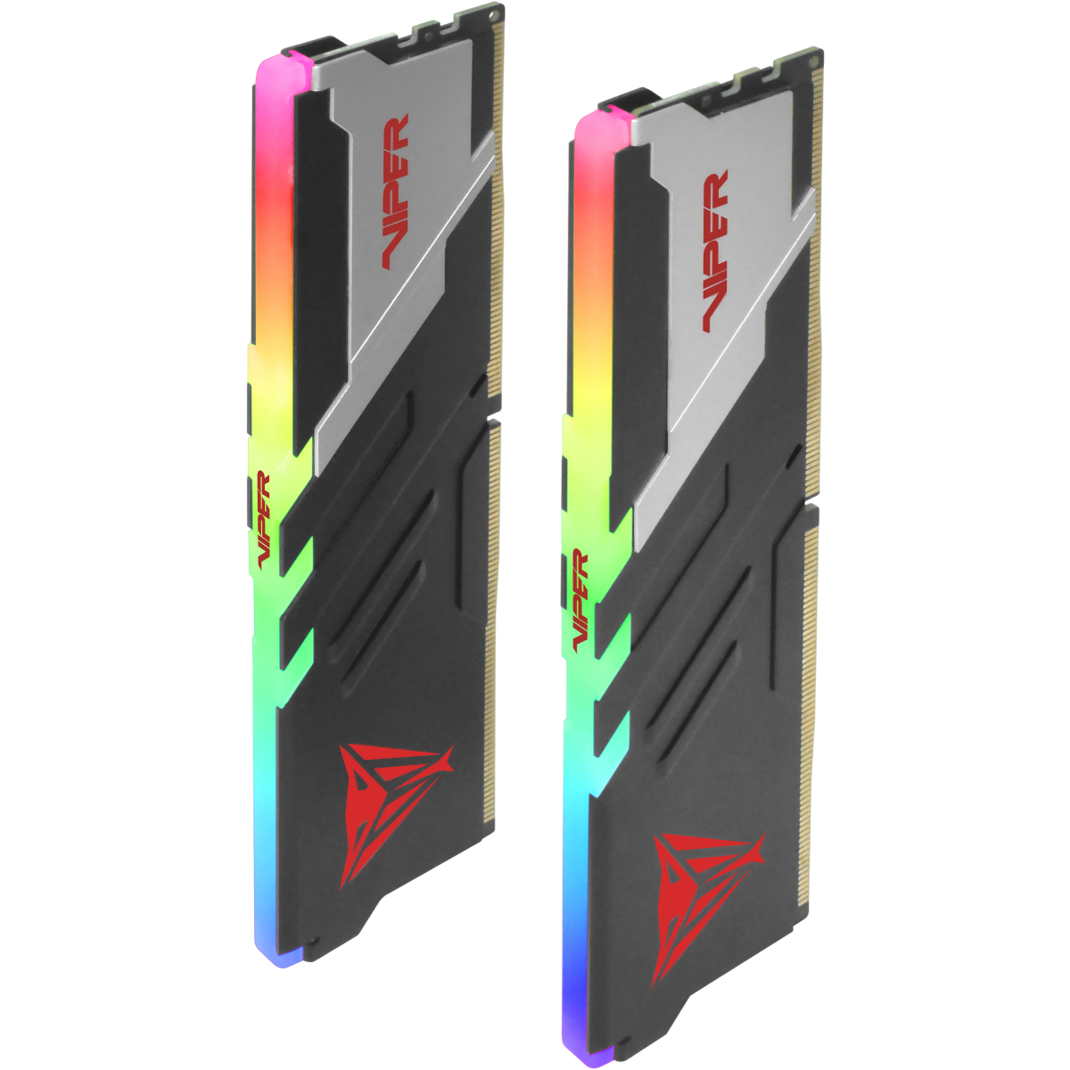 Mémoire vive 16GB DDR5 6000MHz Patriot Viper Venom RGB (PVVR516G600C36K) (2x8GB KIT) - photo 2