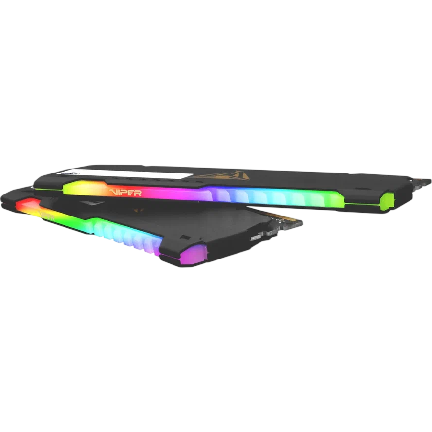 Mémoire vive 16GB DDR4 3600MHz Patriot Viper Steel RGB (PVSR416G360C8K) (2x8GB KIT) - photo 2