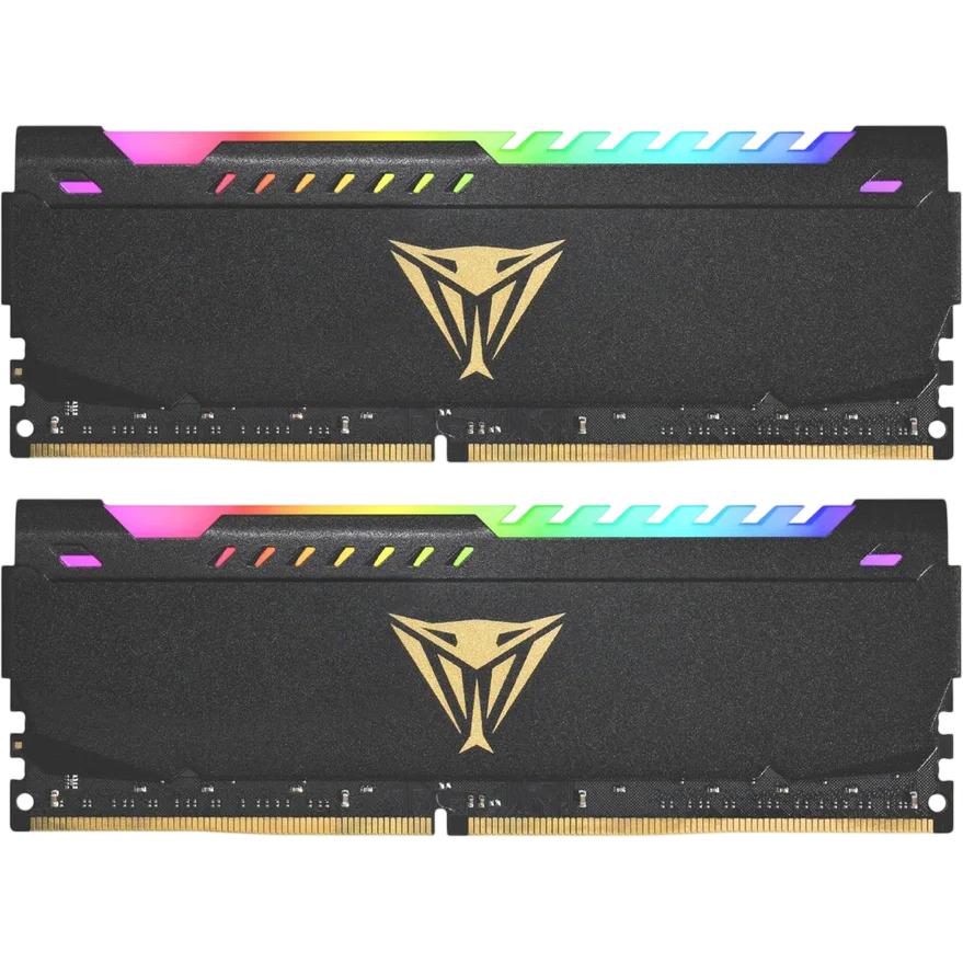 Mémoire vive 16GB DDR4 3200MHz Patriot Viper Steel RGB (PVSR416G320C6K) (2x8GB KIT)