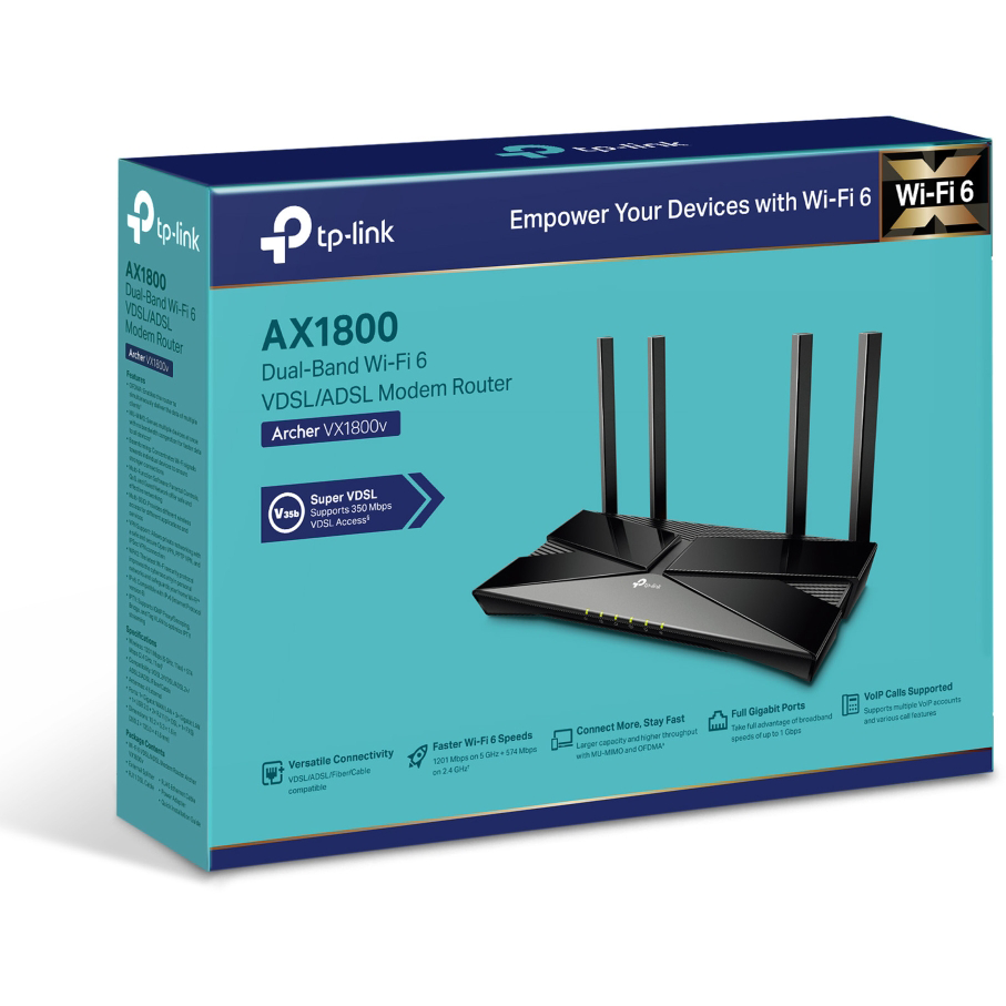 Routeur Wi-Fi TP-Link Archer VX1800V - photo 4