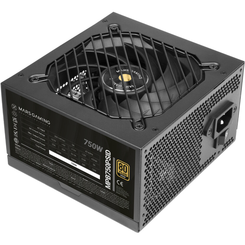 Power Supply 750W Mars Gaming MPB750PSID