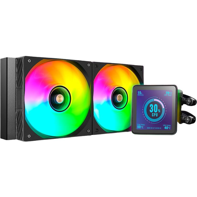 Liquid Cooling System Mars Gaming ML-Vision Pro 240 Black - MLVISIONPRO240