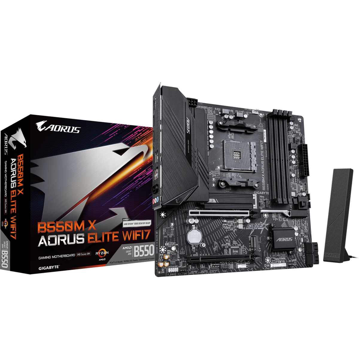 Motherboard Gigabyte B550M X AORUS ELITE WIFI7 - photo 4