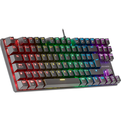 Keyboard Mars Gaming MK80 RGB Black - MK80BRFR - photo 2