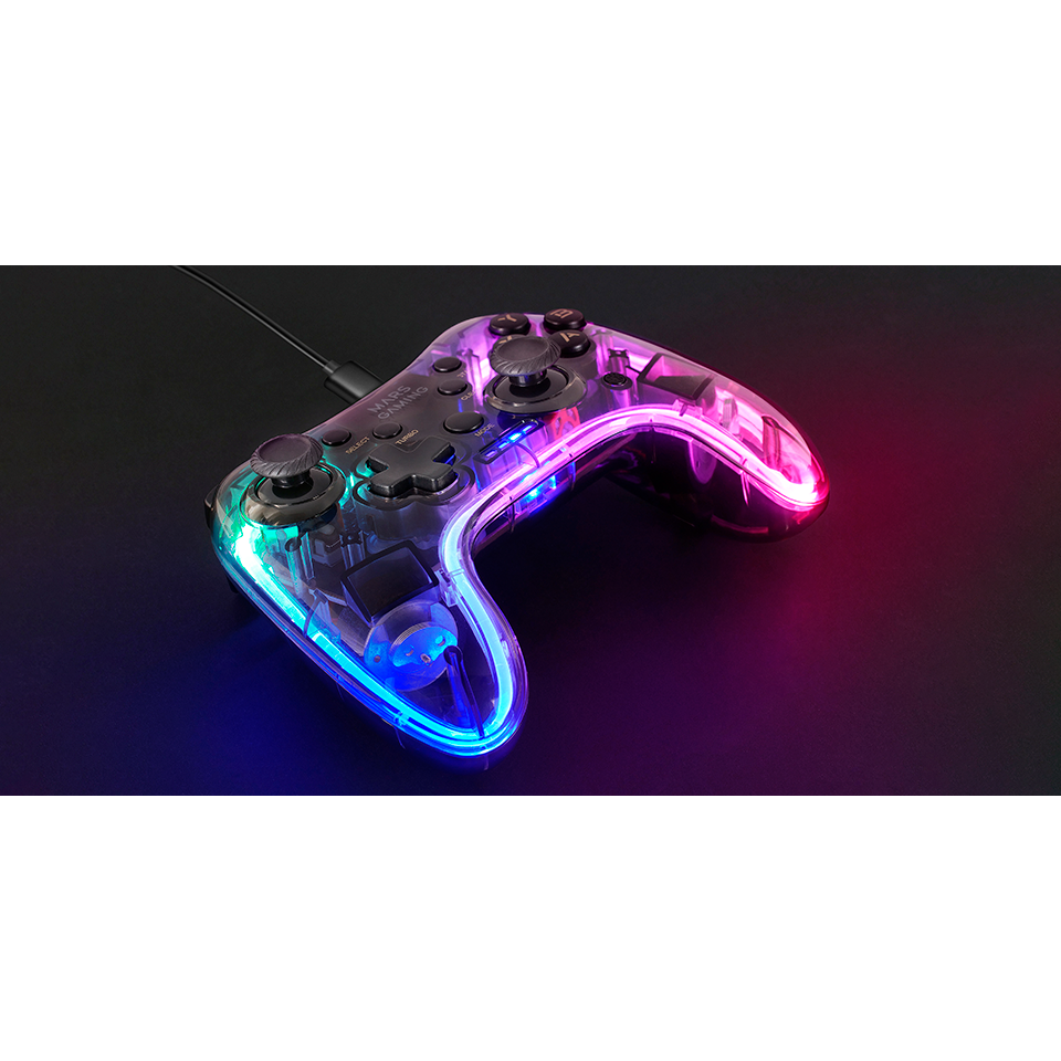 Gamepad Mars Gaming MGP-C RGB Transparent - MGPC - photo 9