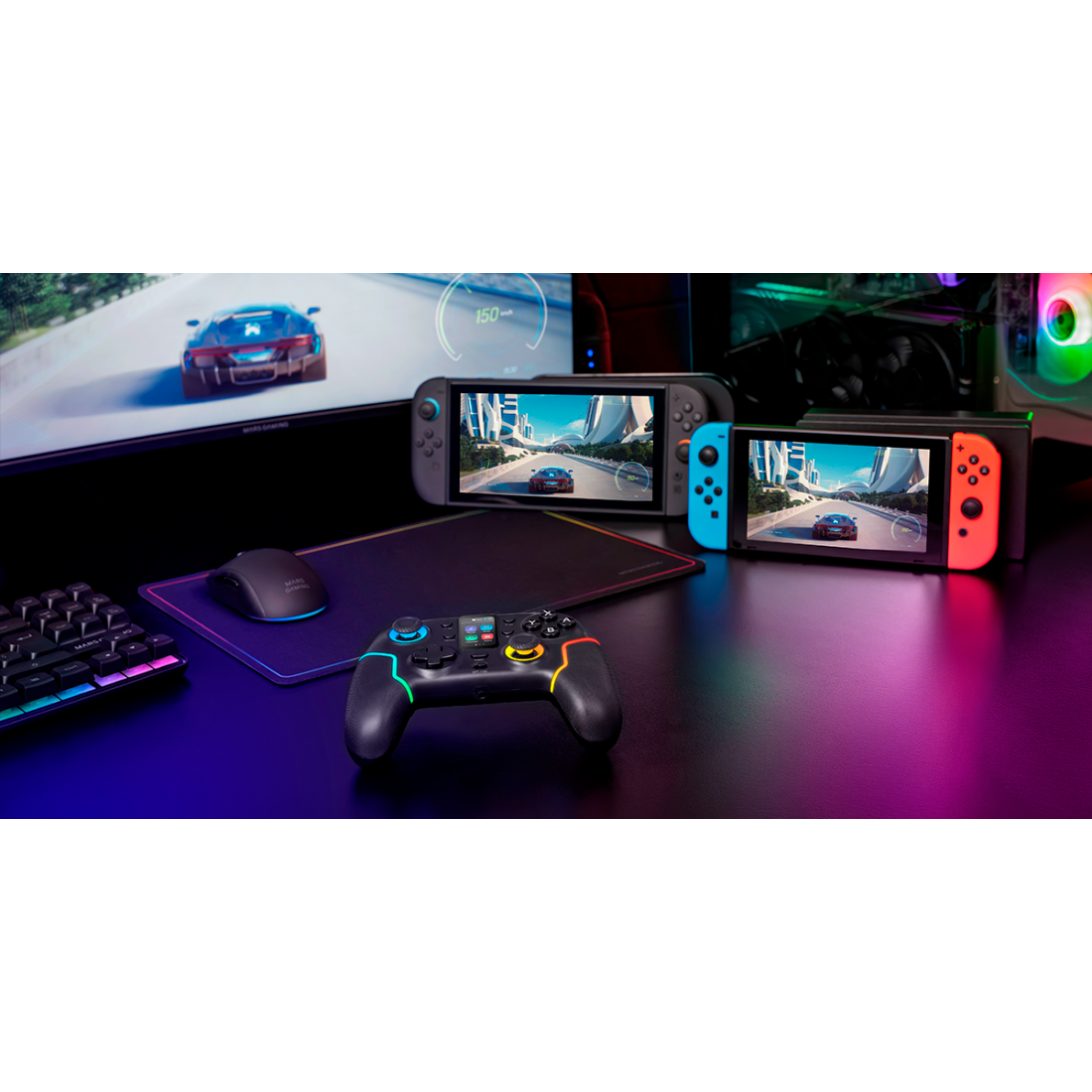 Gamepad Mars Gaming MGP-V3 RGB Black - MGPV3 - photo 6