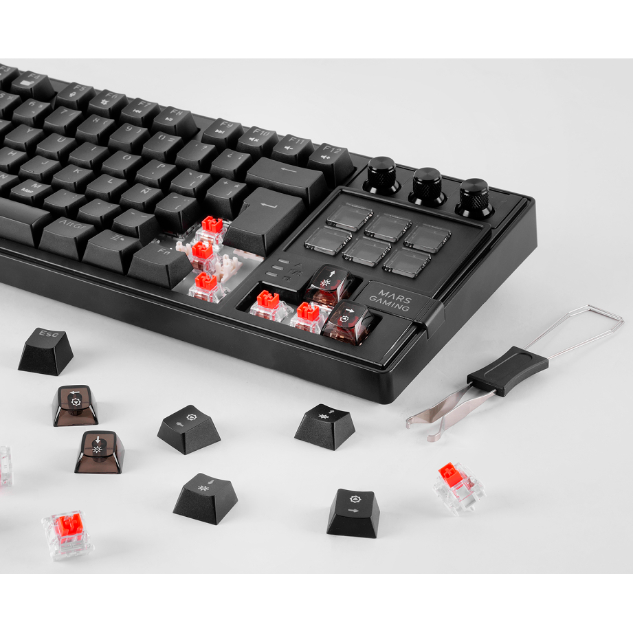 Keyboard Mars Gaming MK Master Black - MKMASTERFR - photo 3