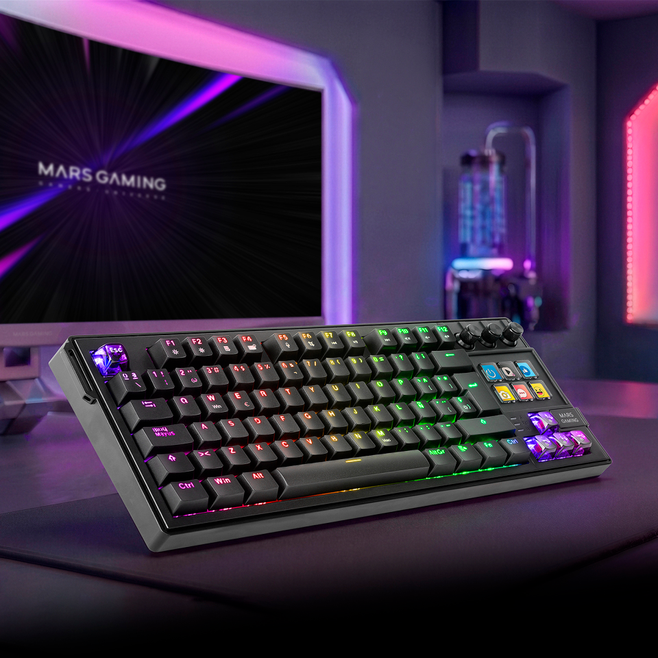 Keyboard Mars Gaming MK Master Black - MKMASTERFR - photo 8