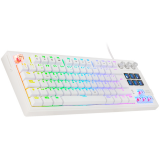 Keyboard Mars Gaming MK Master White (MKMASTERWFR)