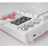 Keyboard Mars Gaming MK Master White (MKMASTERWFR)