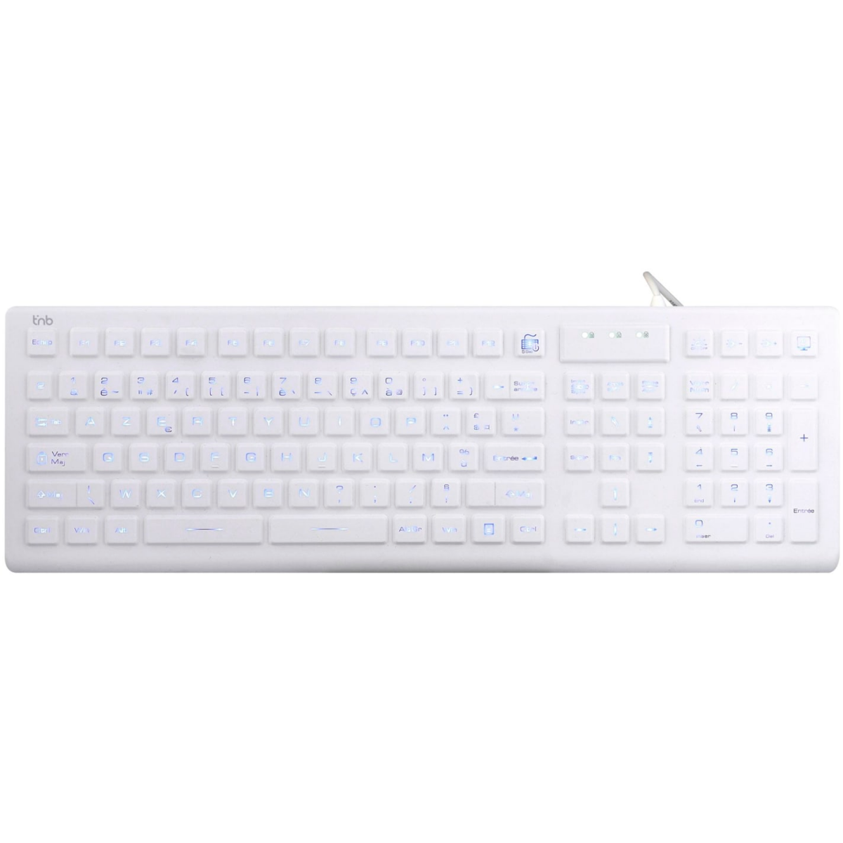 Keyboard T'nB Medic White - KBMEDIC