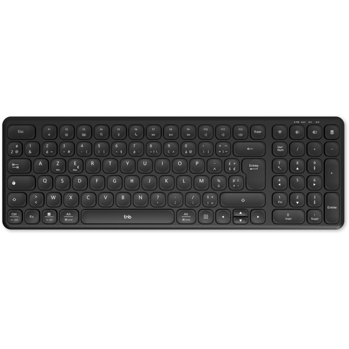Keyboard T'nB Slim Pro Black - KBWPRO2