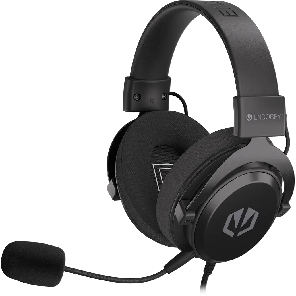 Headset Endorfy Viro Infra Black - EY1A003
