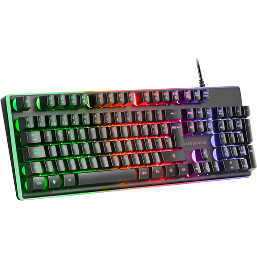 Keyboard + Mouse + Mouse Pad Mars Gaming MCPX RGB White - MCPXWFR - photo 2