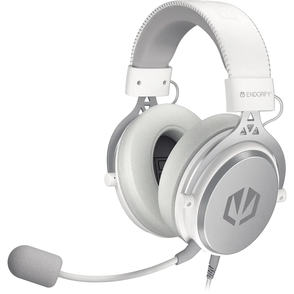 Headset Endorfy Viro Onyx White - EY1A004