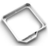 Water Block Frame for All-in-One Liquid Cooling EKWB EK-Quantum Velocity Frame Silver (3831109822036)