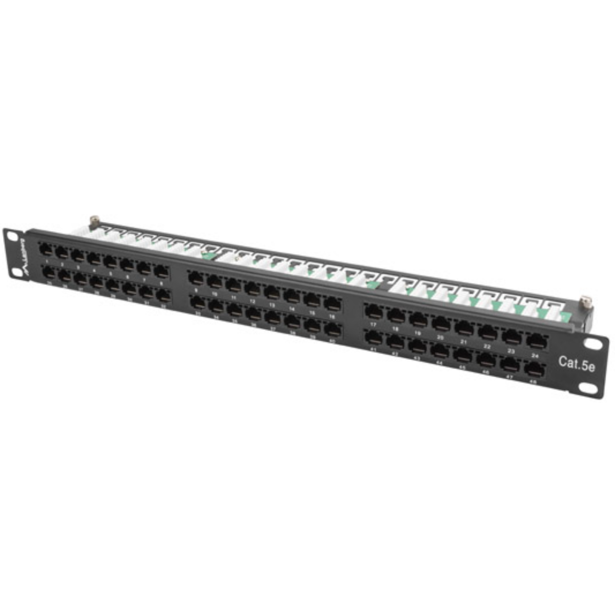 Patch panel Lanberg PPU5-1048-B