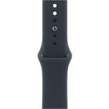Montres intelligentes Apple Watch Series 12 42mm 5G Space Gray Aluminium Case with Navy Blue Sport Band S/M (MJFX4ZR/A)