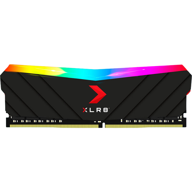 Mémoire vive 8GB DDR4 3200MHz PNY XLR8 Gaming EPIC-X RGB (MD8GD4320016XRGB-SI) OEM