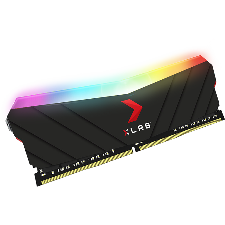 Mémoire vive 8GB DDR4 3200MHz PNY XLR8 Gaming EPIC-X RGB (MD8GD4320016XRGB-SI) OEM - photo 2