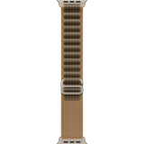 Montres connectées Apple Watch Ultra 4 49mm 5G Natural Titanium Case with Desert Alpine Loop L (MJAG4QF/A)