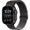 Montres connectées Apple Watch Ultra 4 49mm 5G Black Titanium Case with Black Titanium Milanese Loop M (MJAV4QF/A)