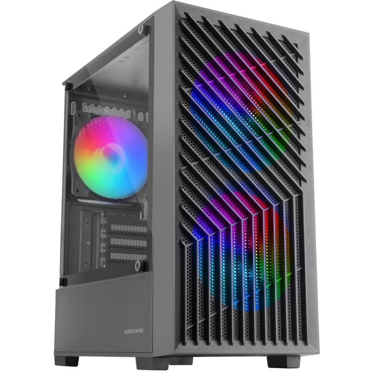 Boîtier Mars Gaming MC-VORTEX Black - MCVORTEX